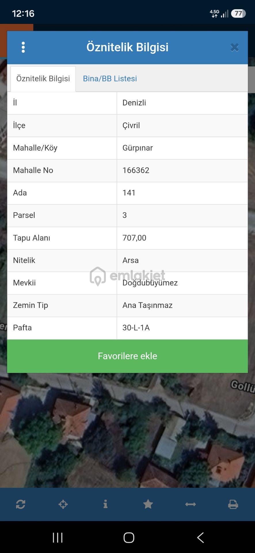 Çivril Gürpınar Mah. 707 M2 Köy İçinde Satılık Arsa - 4