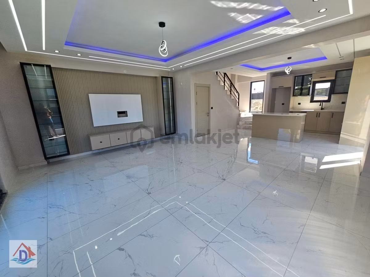Deniz'den 5+1 Müstakil Parse,havuzlu Lüks Villa-tanıtım Videolu - 28