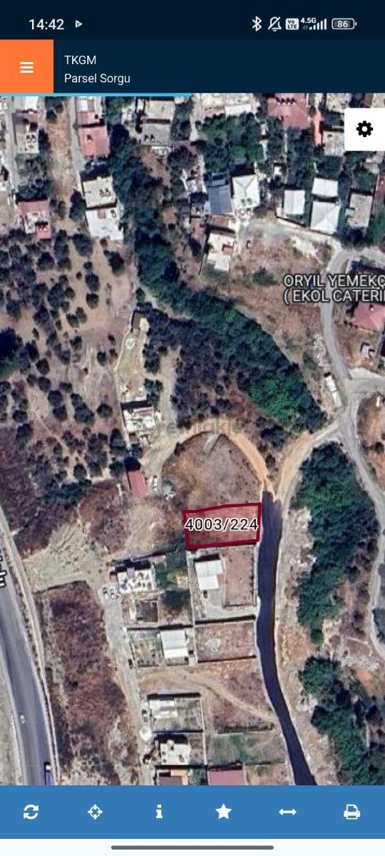 Antakya Narlıca'da 543 M² 3 Kat Konut İmarlı Satılık Arsa - 2
