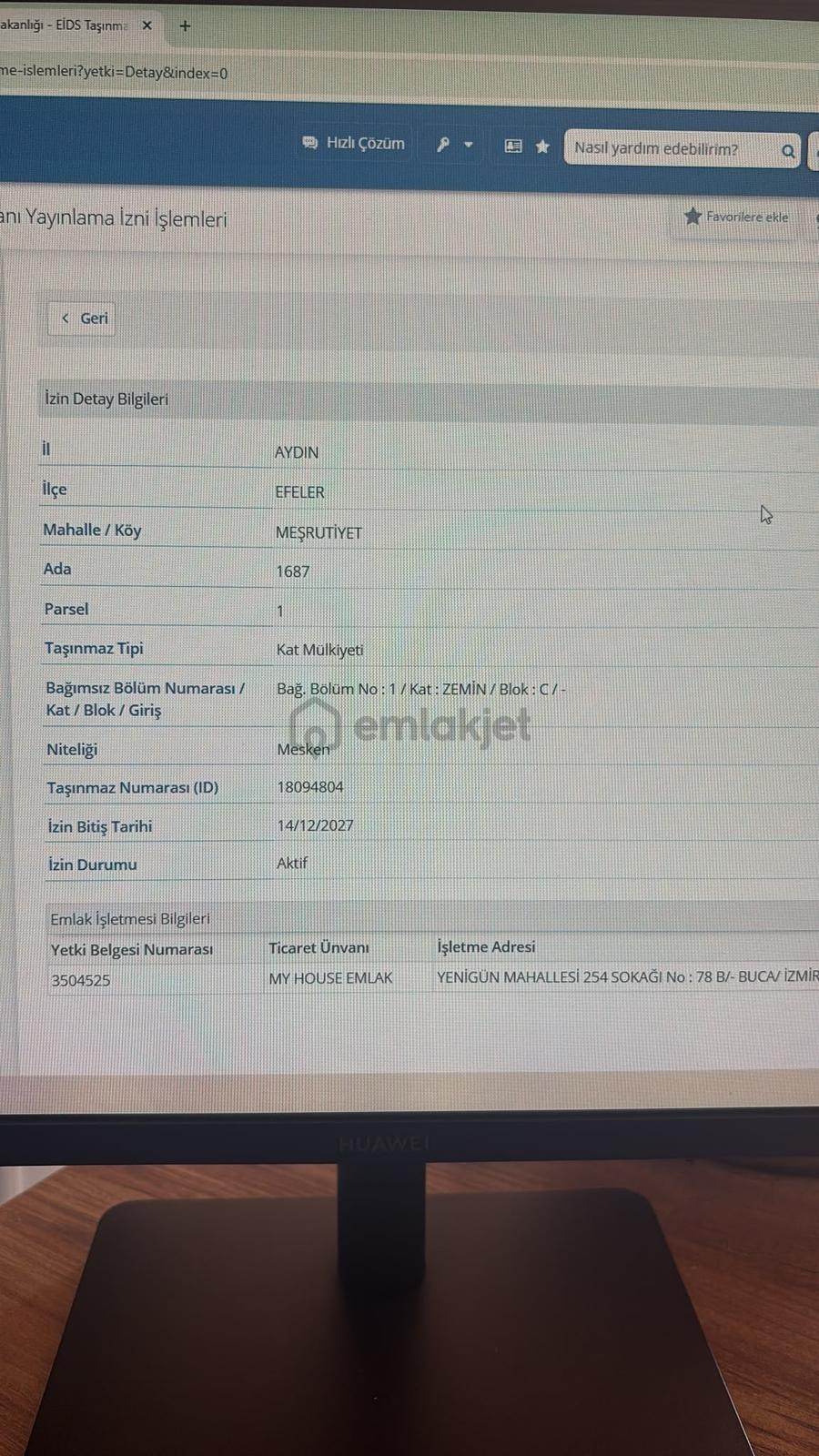 Aydın Efelerde 3+1 Site İçersinde Satılık Daire - 16