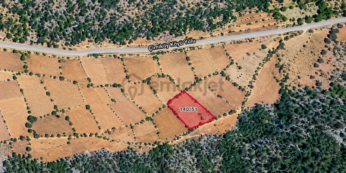 Antalya Akseki İlçesinde Müstakil Tapulu Tarla - 3
