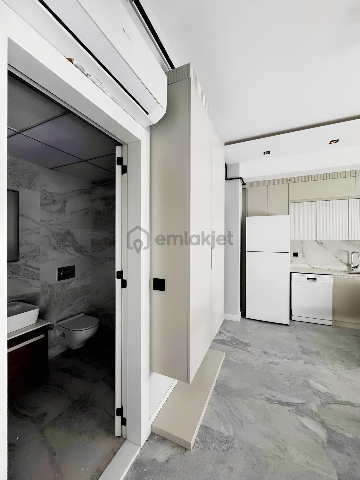 Şemiklerde Satılık 1+1 Bahçe Katı Full Eşyalı Apart - 13