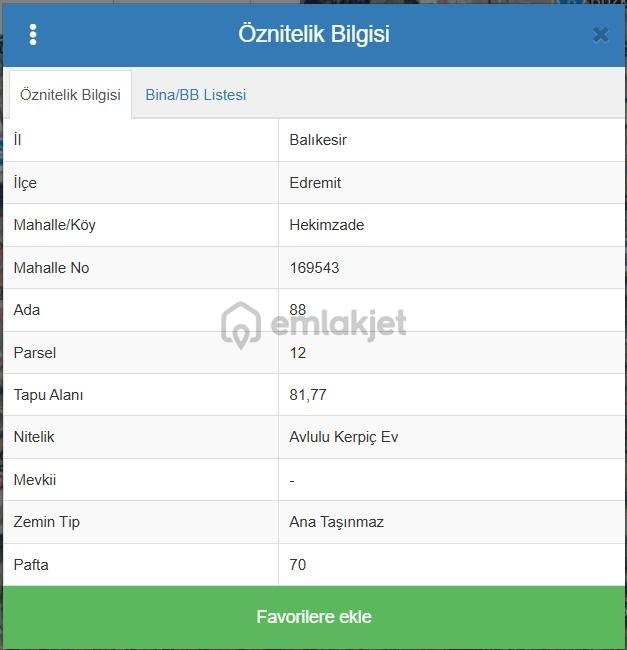 Edremit Hekimzade Konut İmarlı Satılık Arsa Ve Kerpiç Ev - 6