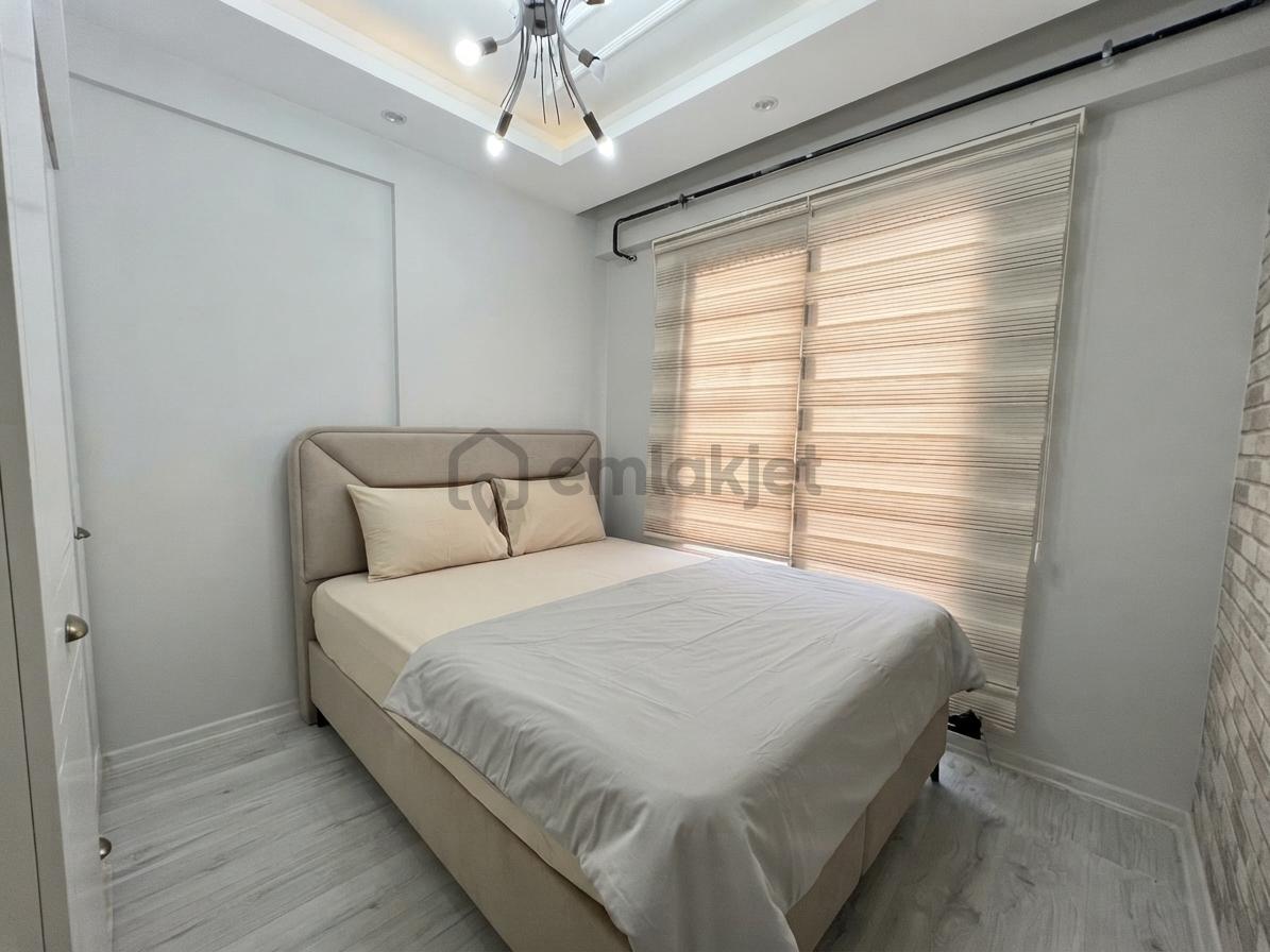 Mezitli'de Deniz Manzaralı, Satılık 1+1 Ferah Daire - 5