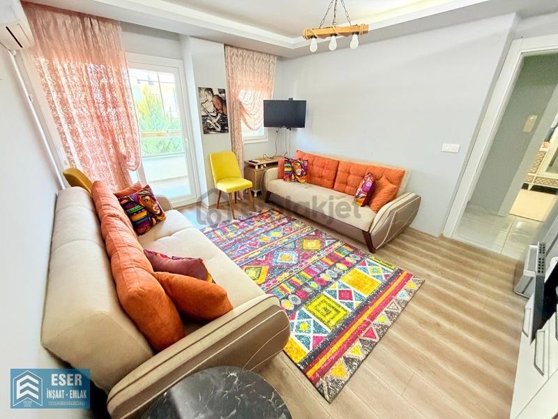Didim Efeler'de Full Eşyalı Asansörlü Ara Kat Ön Cephe 1+1 Daire - 3