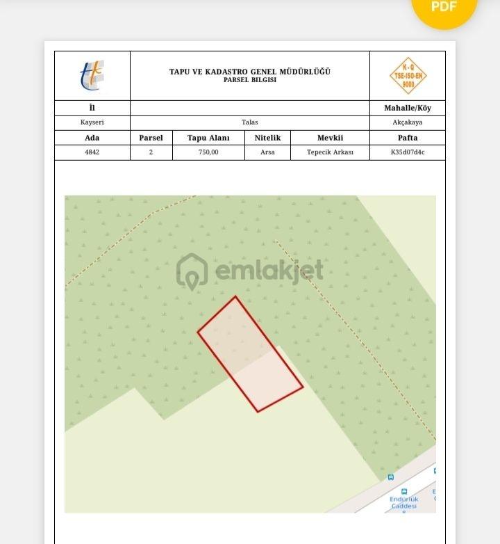 Ali Dağının Eteğinde Çok Güzel Villa Parseli - 5