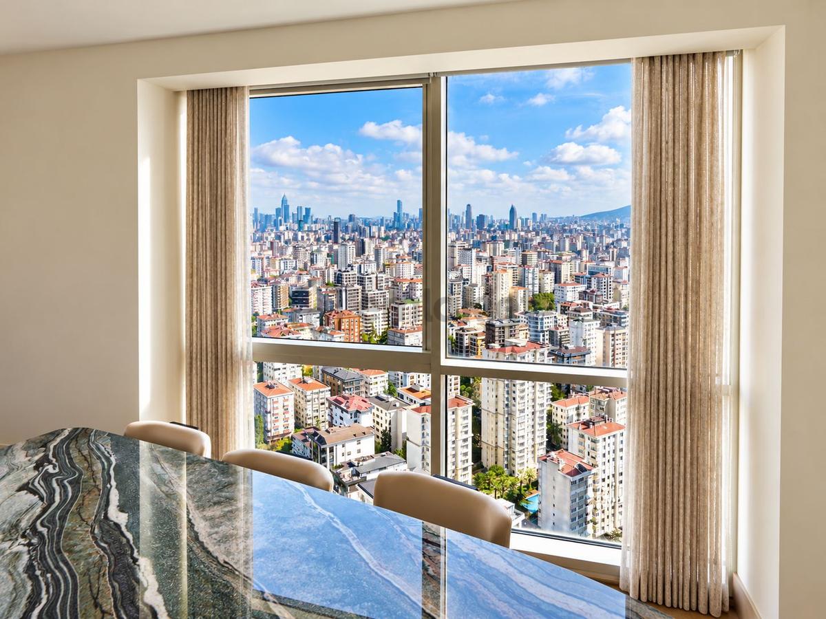 For Wınds'de Deniz Ve Şehir Manzaralı 240 M2 3+1 - 20