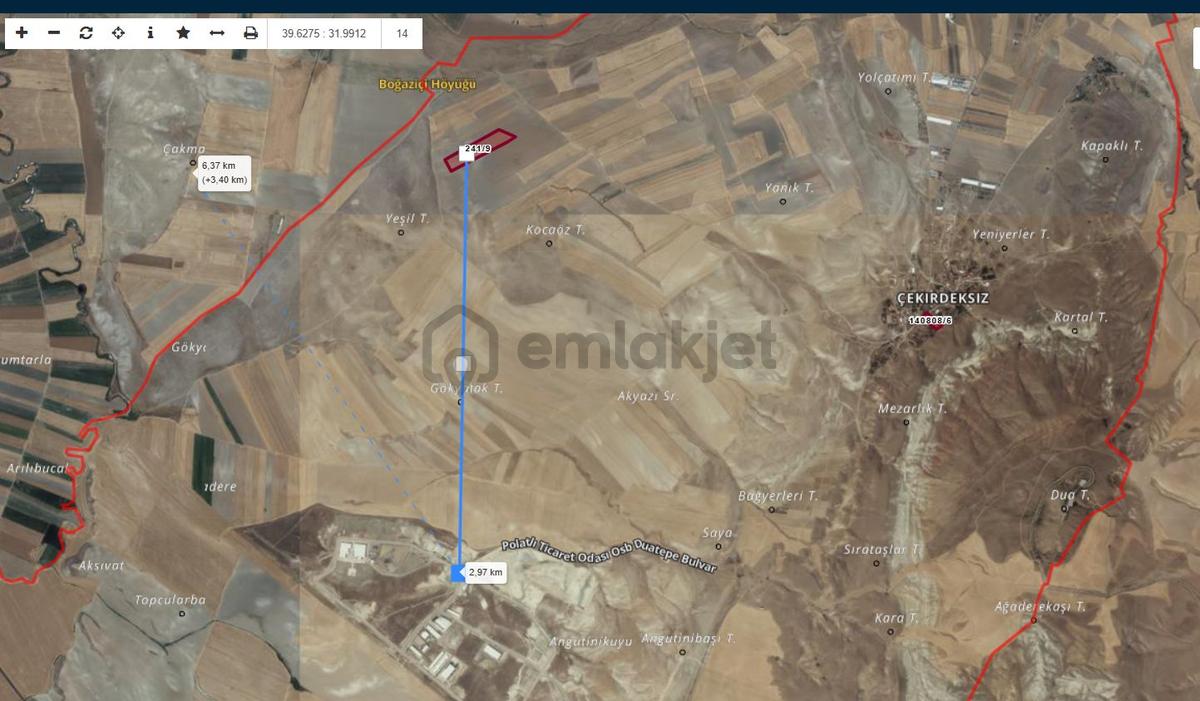 Sahibinden Polatlı Osb Sanai İmarı Sınırında Ges Bölgesinde Tarla - 2