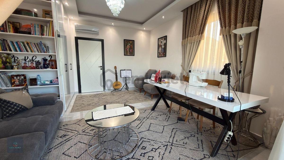 Alanya Mahmutlar Lüks Eşyalı 4+1 Dubleks Daire - 18