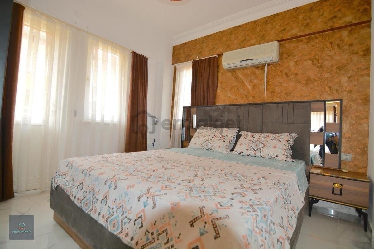 Alanya Obagöl Deniz Manzaralı Lüks Eşyalı Kiralık 1+1 - 22