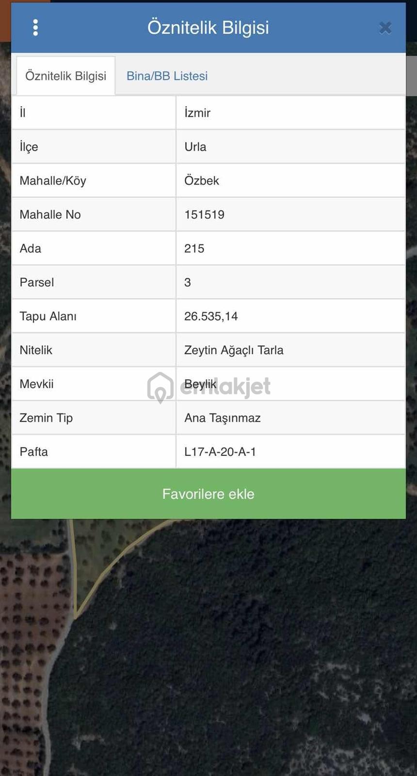 Mertege'den Özbek'te 650 M2 Kiralık Tarla - 2