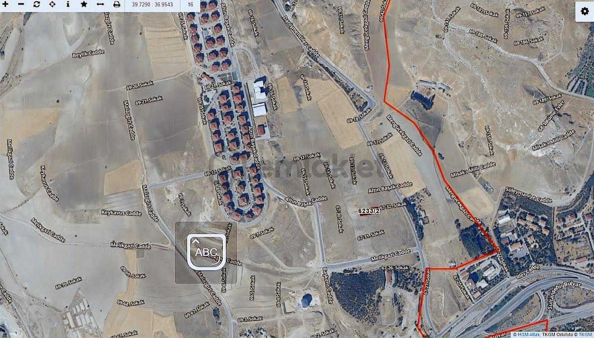 C.k'dan Danişmentgazi (yapı) Mahallesinde Satılık Arsa Hissesi - 7