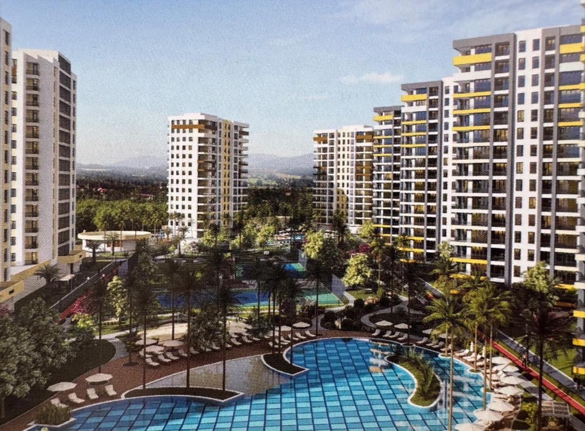 Rengi Antalya Premium’da 1+1 Satılık Sıfır Daire - 16