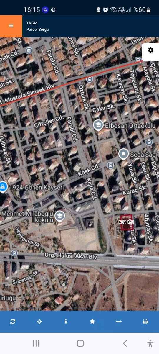 Köşk Mahallesinde Temiz Parsel Hissesi - 3