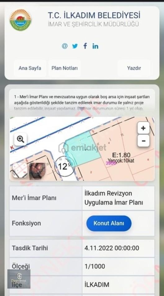 Civan'dan Derebahçe'de Köşe Başı Satılık Arsa - 8