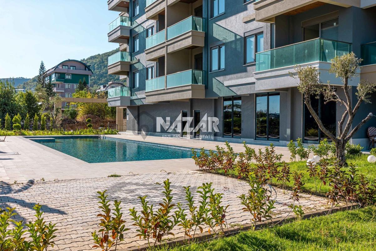 Alanya Çıplaklı’da Satılık Yeni 1+1 Daire 56 M2 - 11