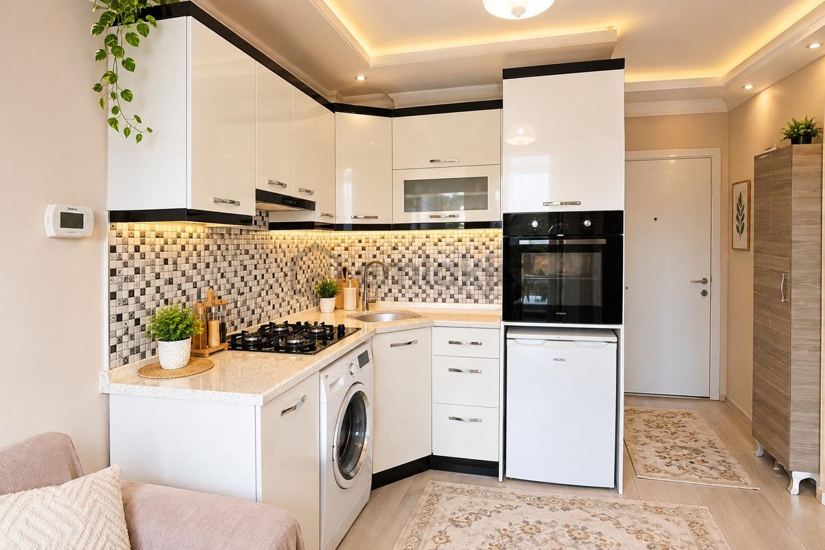 Plevne Mahallesi'nde Eşyalı 1+1 Kiralık Daire - 4
