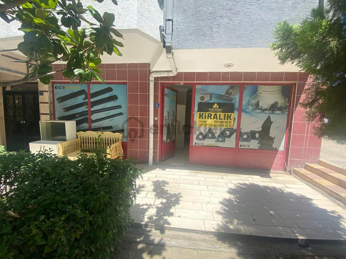 Üçevler Merkezi Konumda Kiralık Dükkan