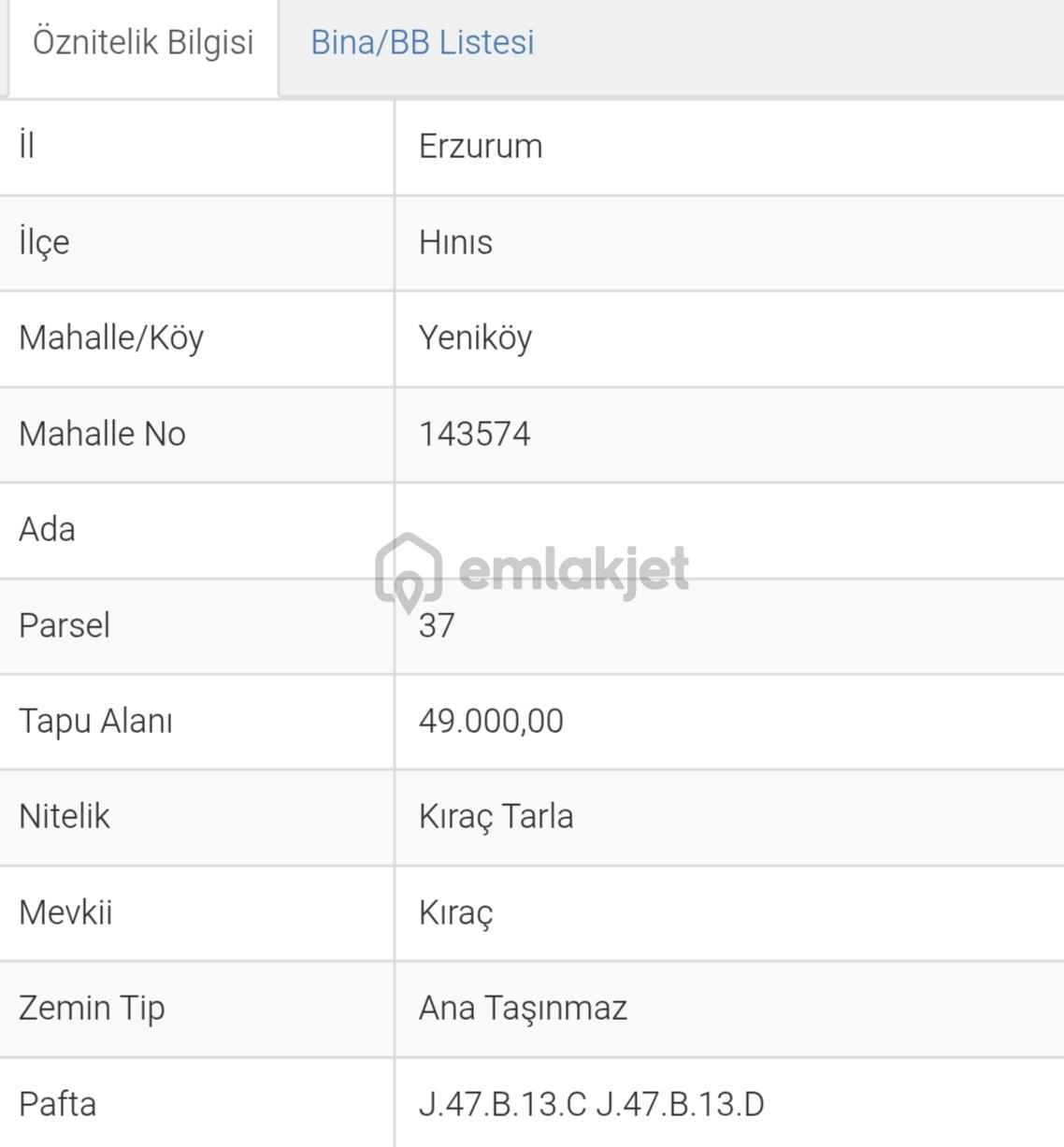 Detay Dan Hınıs Yeniköyde Satılık Tarla - 3
