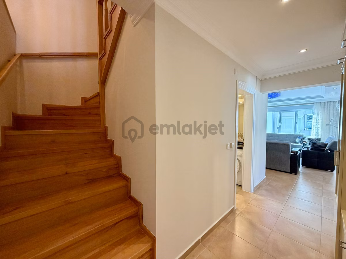 Alanya Obagöl 3+1 Denize 200 Metre Satılık Mobilyalı Penthouse - 12
