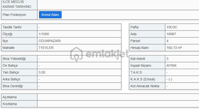 Rw Detay Dan 71 Evler De Satılık //arsa// - 10