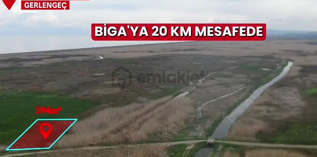 Çanakkale Biga Gerlengeç 394 M2 Satılık Deniz Arsası - 5