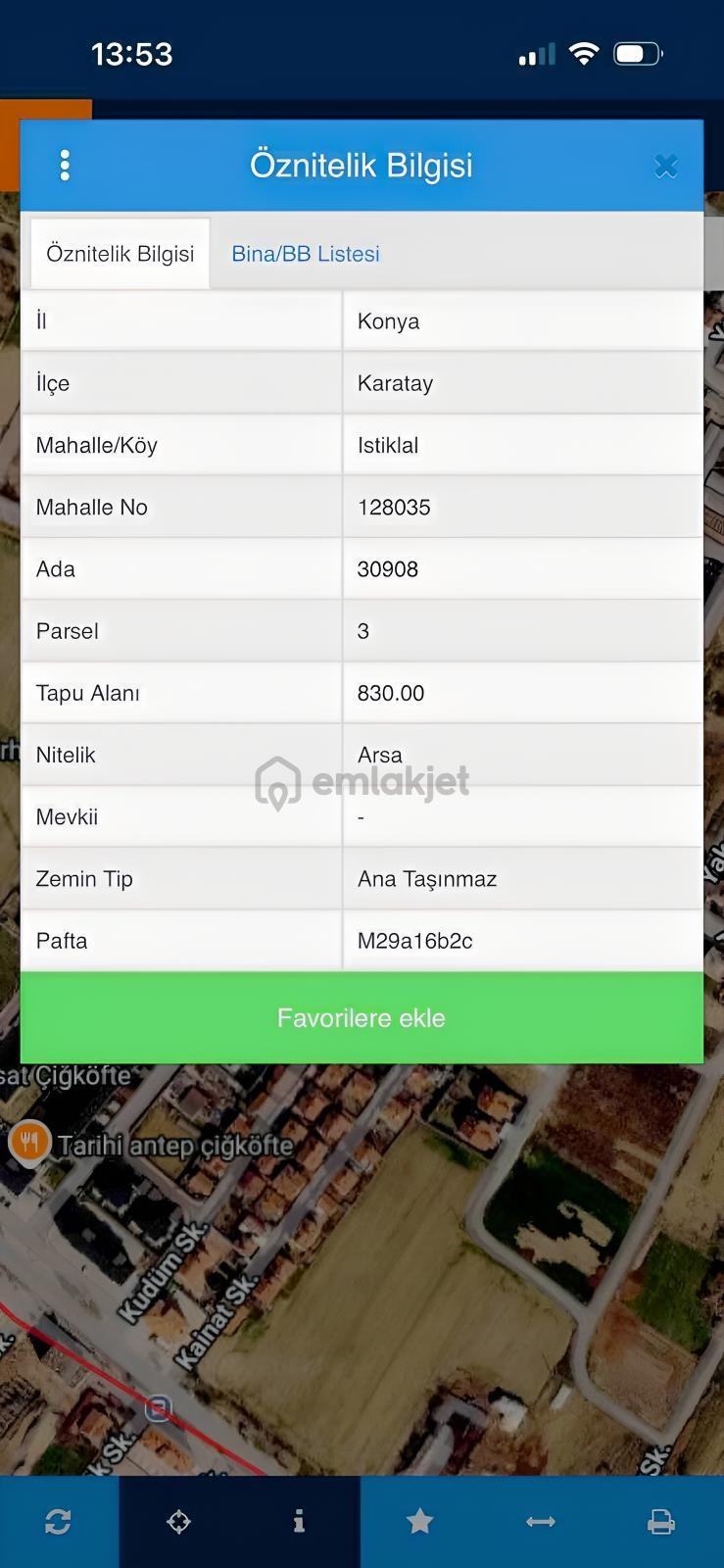 Cengizler'den İstiklal'de Satılık 830'm2 Arsa - 2