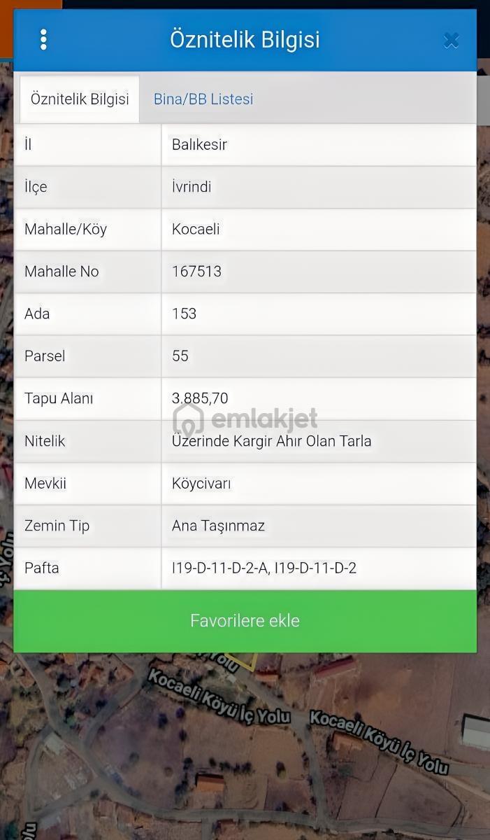 Kw Zena'dan İvrindi Kocaelide 3.885 M2 Arsa İçinde 88m2 Yapı - 8