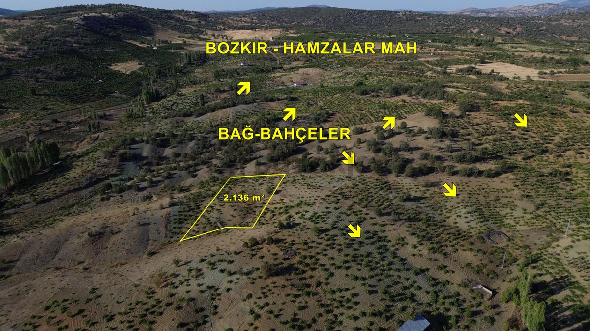 Bozkır Hamzalar'da 2136 M² Satılık Konut İmarlı Arsa - 5
