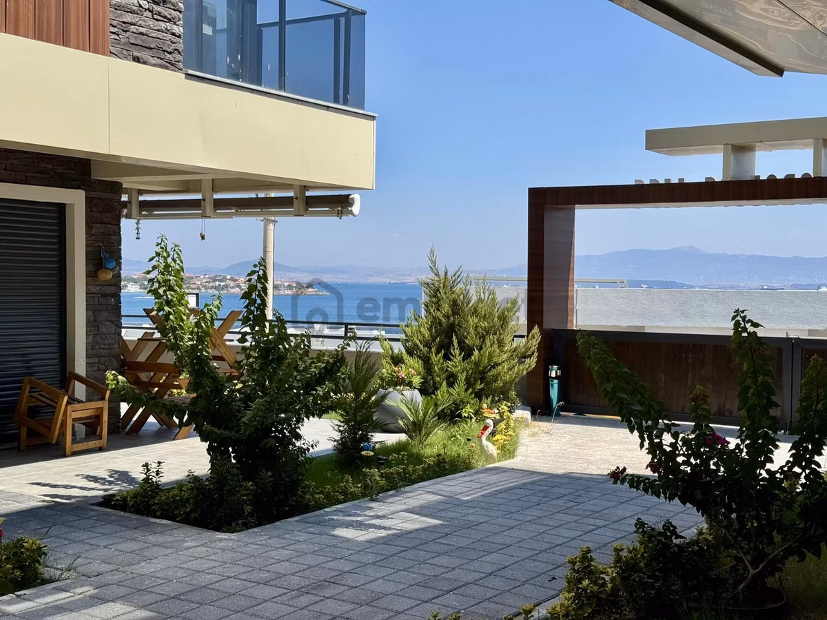 Paradise Lifeta Deniz Manzaralı 2+1 Bahçe Dubleks - 34