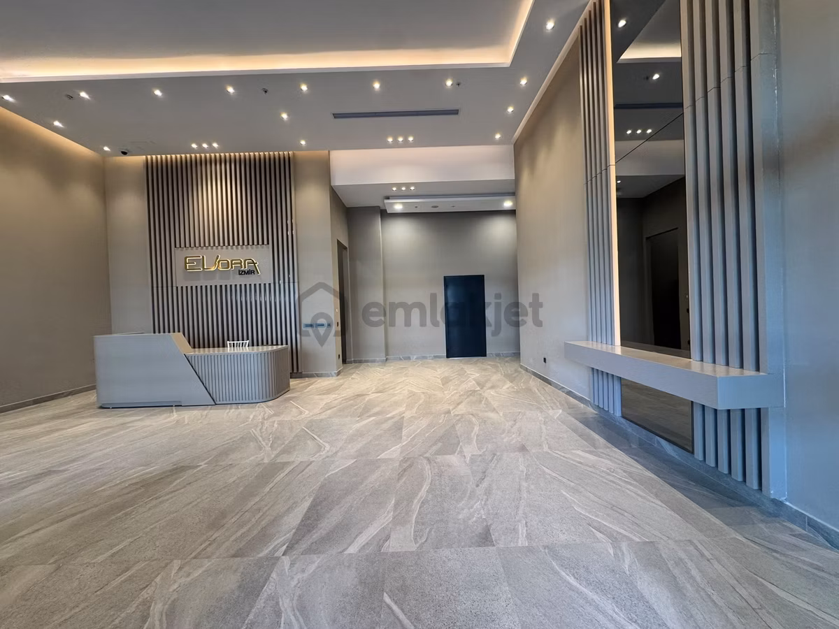 Alsancak Evora'da Deniz Manzaralı Sıfır 2+1 Kiralık Daire - 5