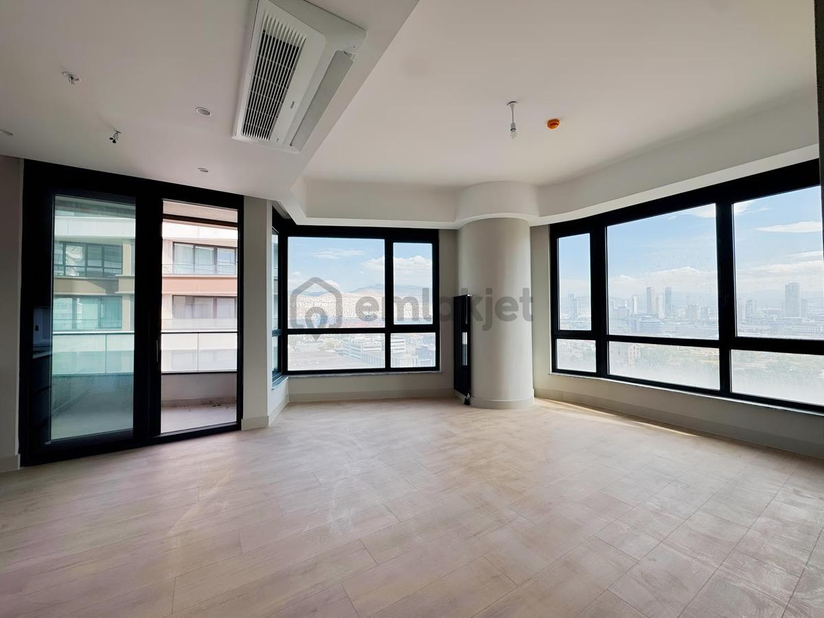 Alsancak Evora'da Deniz Manzaralı Sıfır 2+1 Kiralık Daire - 7