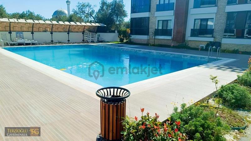 Terzioğlu'ndan Havuzlu Sitede 1+1 Kiralık Eşyalı Daire - 24