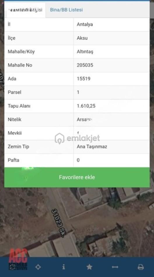 Acc Homes'tan Altıntaş'ta Satılık Arsa - 2