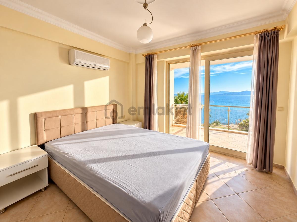 Denize Sıfır Sitede Full Deniz Manzaralı Düz Giriş Daire Eşyalı - 19