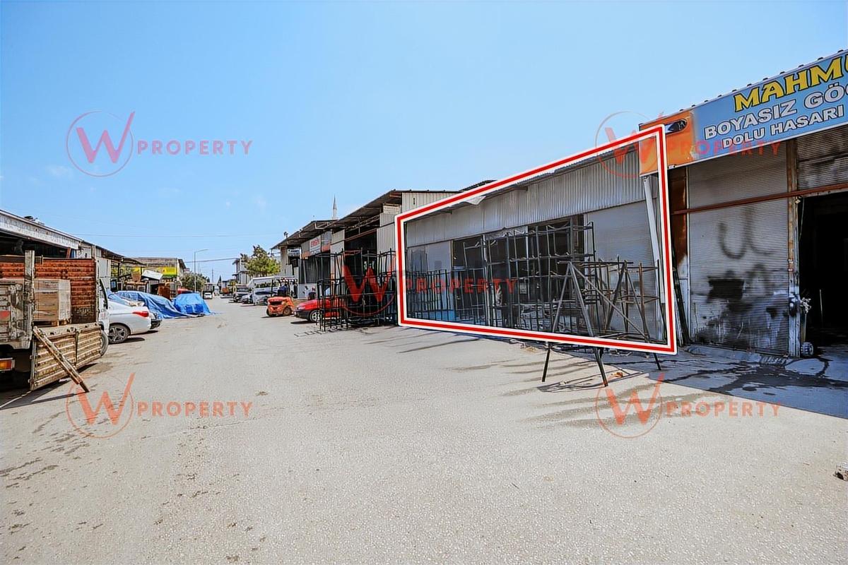 W Property Tırmıl Sanayide Asma Katlı Satılık Dükkan