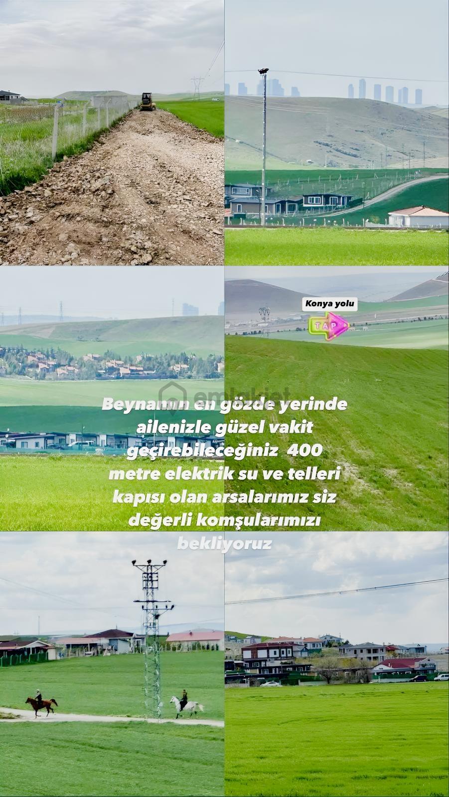 Beynam Da 5000 İmarlı Tarım Dışı Arazi Niteliğinde Satılık Arsa - 10