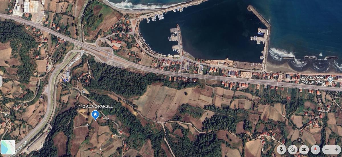 Hisar' Dan Yakakent Eşsiz Deniz Manzaralı Tarla - 7
