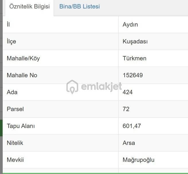 Kuşadası Ege Mahallesi'nde Satılık Arsa - 6