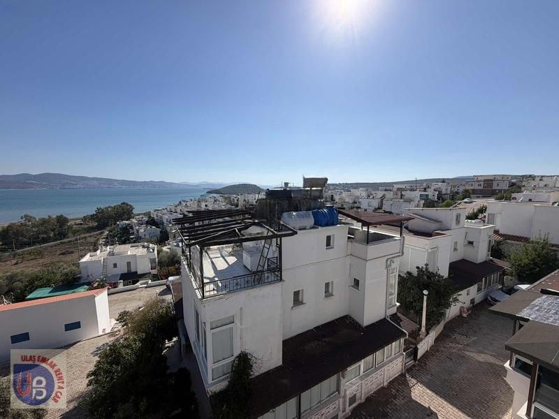Kıyıkışlacık Selkent Sitesinde Deniz Manzaralı Villa - 32