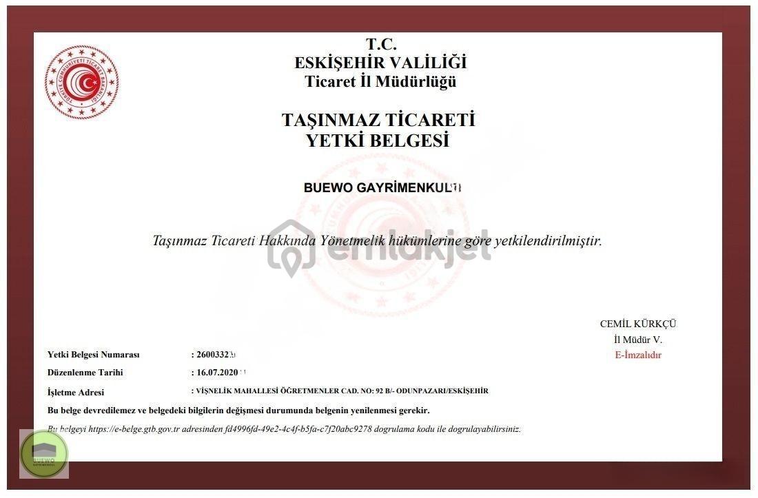 Buewo'dan Sarıcakaya Mayıslar Mah. 3498 M² Satılık Tarla - 6