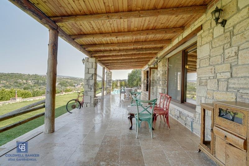 Urla'da 3.110 M² İçinde Eşsiz Taş Malikâne | Konut & Ticari - 22