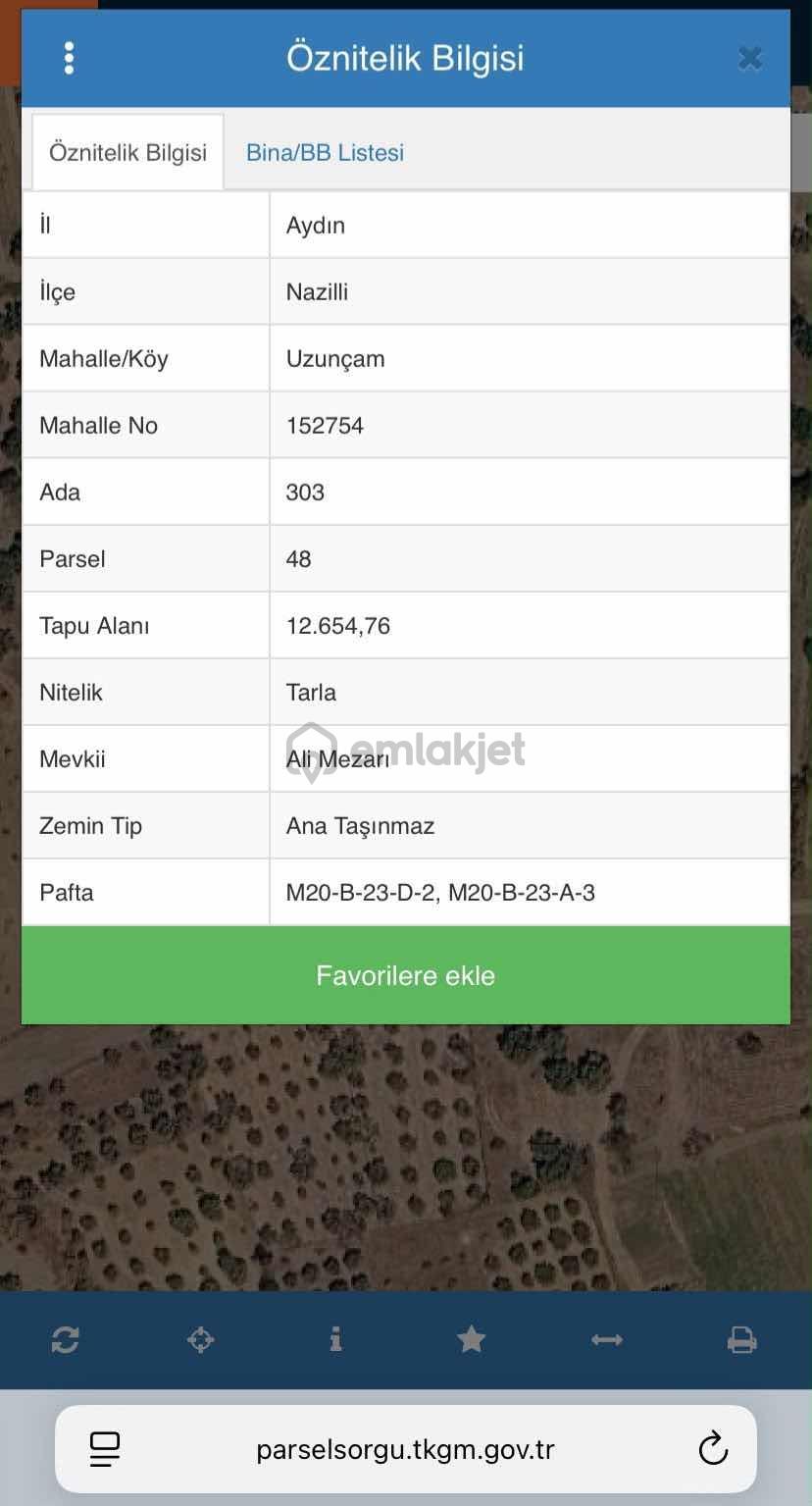 Uzunçamda Satılık Fırsat Zeytinlik
