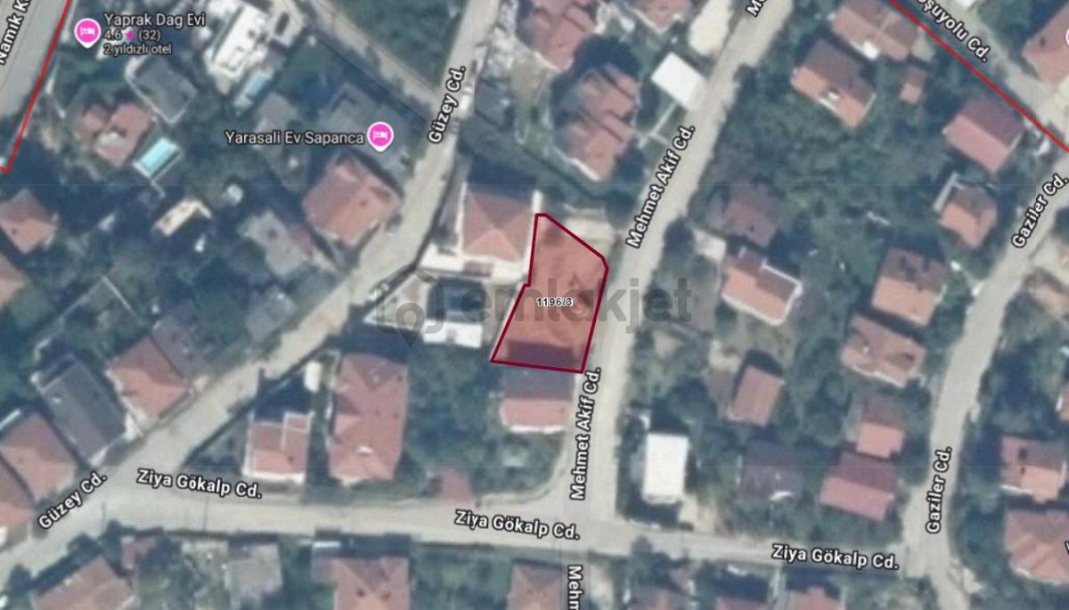 Sapanca’da Göl Manzaralı %60 İmarlı Satılık Arsa - 17
