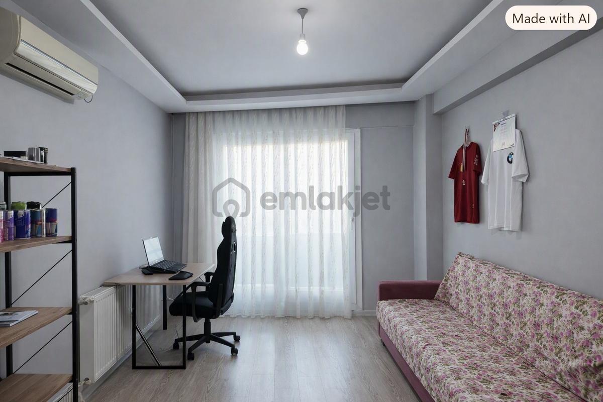 Aydın Efeler Orta Mah.de Eşyalı Satılık 1+1 Daire - 4