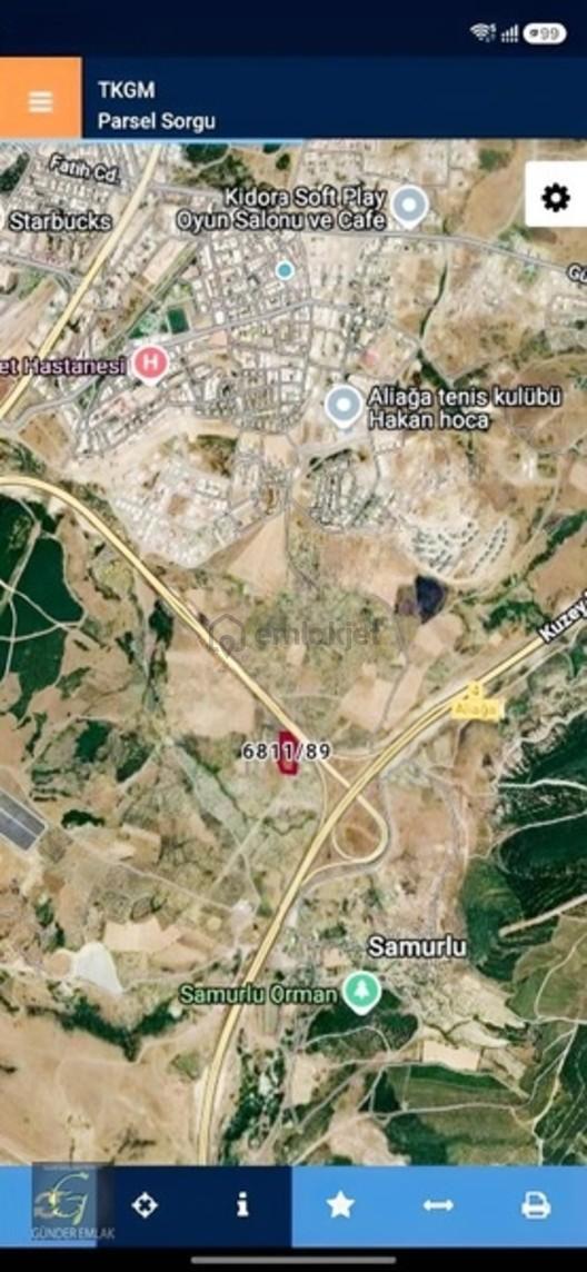 Aliağa Yakın Samurlu Mevkide Satılık Tarla - 3