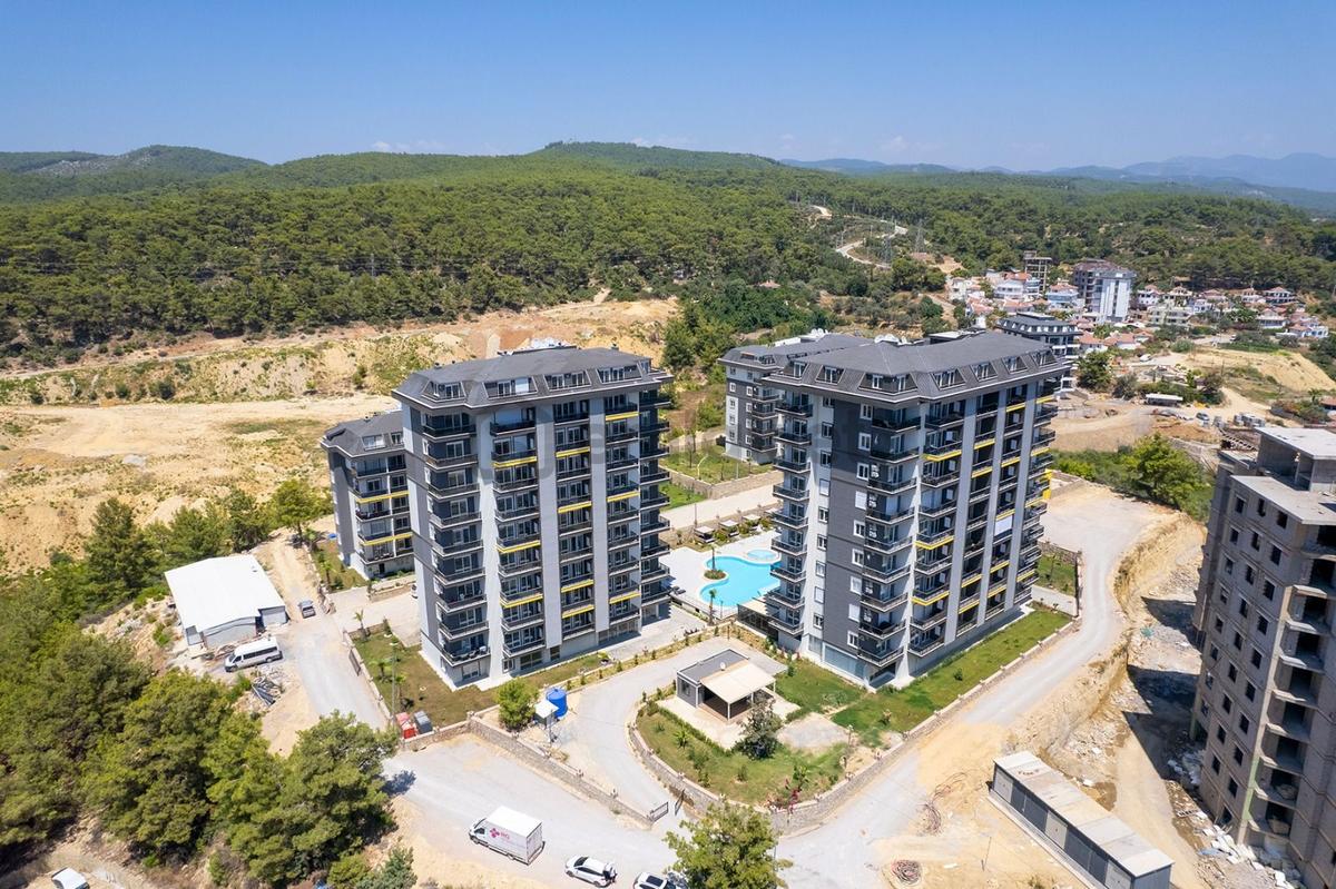 Alanya Avsallar Lüks Site İçi Satılık 1+1 Daire - 11