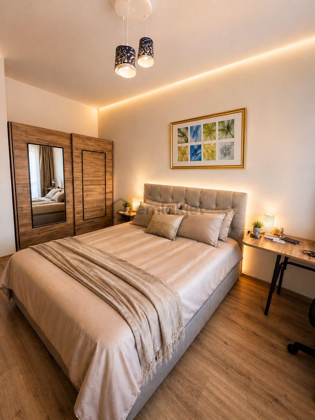 Mahmutlar Nova 1 Sitesi’nde Kiralık Modern 1+1 Daire - 4