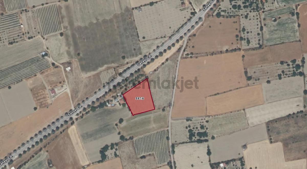 Isparta Gönen Cami Mahallesin'de 3701m2 Satılık Tarla