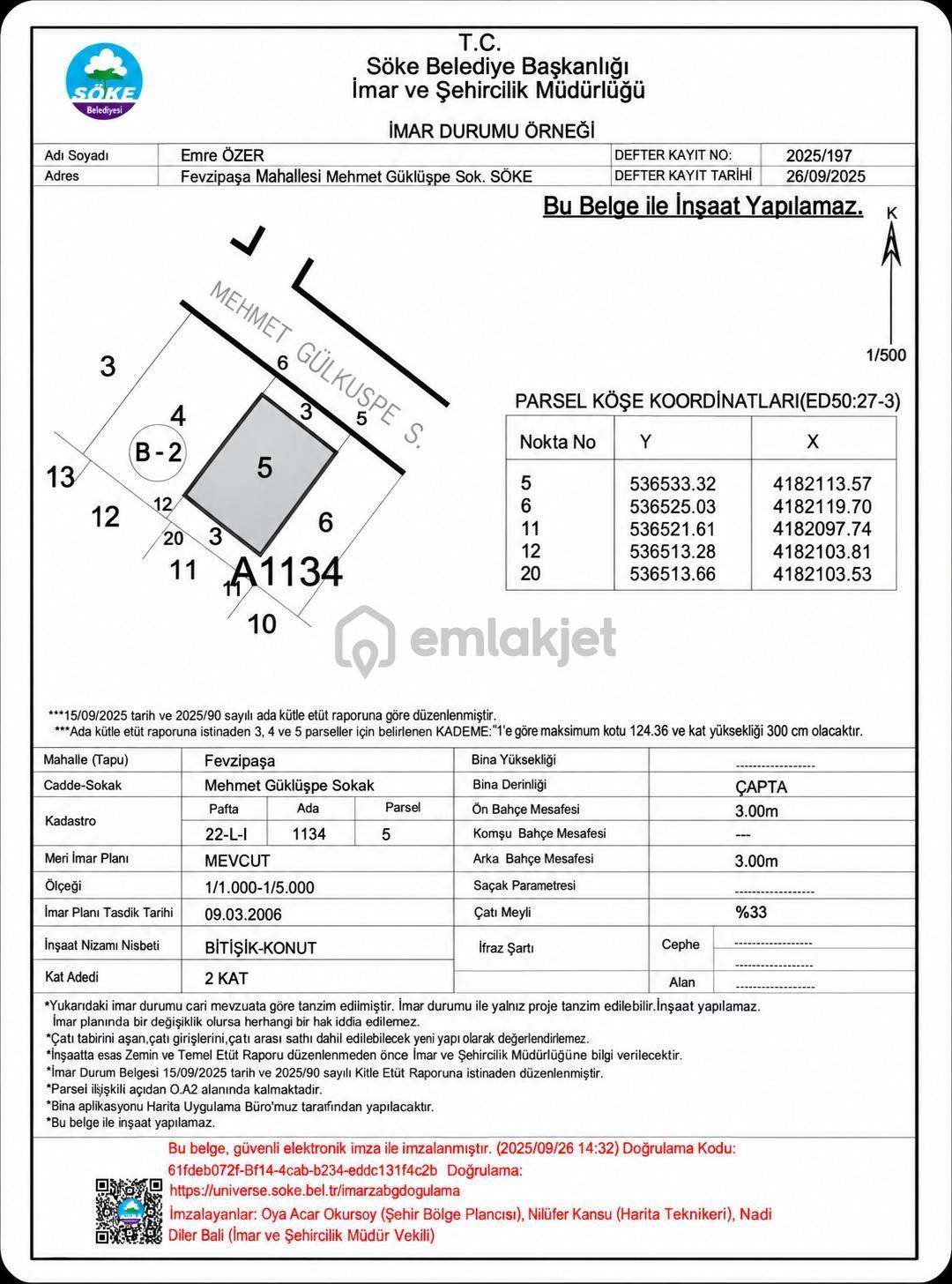 Söke Fevzipaşa'da Fırsat Arsa - 4